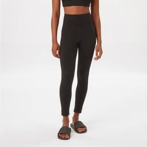 EUC Girlfriend Collective Black Compressive High Rise Leggings Women Size Small